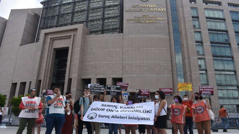 Suruç Aileleri İnsiyatifi: Suruç yaralısı Uğur Ok a özgürlük