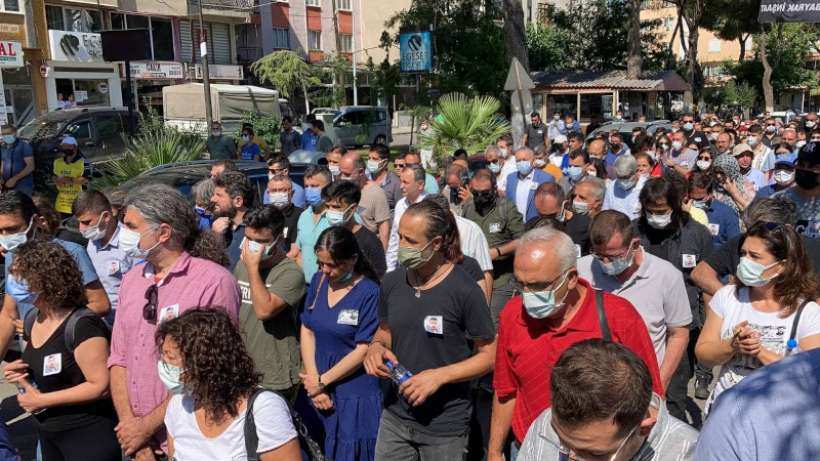 Tahir Çetin ve Ali Faik İnter için Somada tören düzenlendi