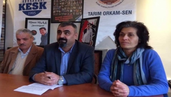 Tarım Orkam-Sen: Haksız şekilde açığa alınan üyelerimiz iade edilsin