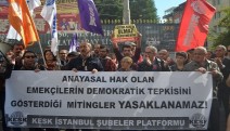 15 Ekim mitinginin yasaklanmasına İstanbul’da protesto