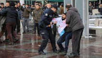 47 gündür direnen TOKİ işçilerinin eylemine polis müdahalesi