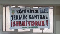 Ambar Köyü halkı: Köyümüzde termik santral istemiyoruz!