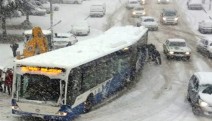 Ankara’da yoğun kar