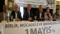 Ankara'da ortak 1 Mayıs Kolej Meydanı’nda kutlanacak