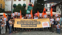 Antalya’da elektrik zammı protestosu: Halkın sırtından inin