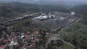 Ayvalık’ta çöken atık depolama alanı için çevre örgütlerinden çağrı: Maden derhal kapatılsın