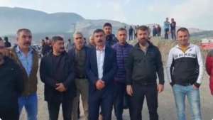 Bağımsız Maden-İş'ten Yeni Anadolu Madenciliğe 'uyarı' eylemi