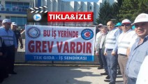 Barilla işçisi greve başladı