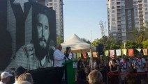 Çankaya'da Fidel Castro Parkı açıldı