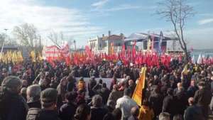 'Demokratik Türkiye' mitingi: Karanlığa teslim olmayacağız
