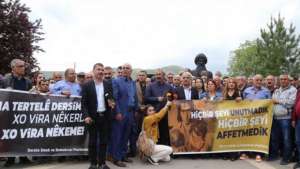 Dersim'de katledilenler anıldı