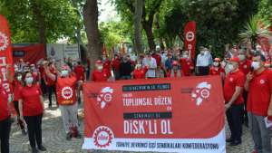 DİSK, 15-16 Haziran direnişini Yoğurtçu Parkı'nda kutladı