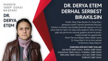 Dr. Derya Etem derhal serbest bırakılsın