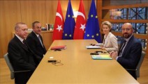 Erdoğan, AB Konseyi ve AB Komisyonu başkanlarıyla bir araya geldi