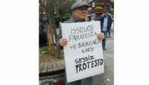 Eski milletvekili Alınak’tan yoksulluğu, zamları, adaletsizliği protesto eylemi