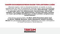 Gezi Dayanışması’ndan Gezi Davası için basın toplantısı