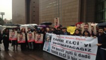 Hukukçular Tahir Elçi'yi Bakırköy Adliyesinde andı