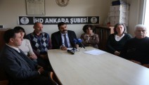 İHD Ankara Şubesi: Herkesi Açlık Grevlerine ses vermeye çağırıyoruz-VİDEO