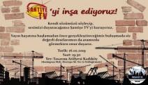 İnşaat işçilerinin televizyonu Şantiye TV, yayın hayatına başlıyor
