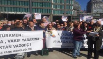 İnşaat protestosu Üsküdar Belediyesi'ne taşındı
