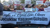 İstanbul Kadın Meclisleri'nden katledilen çocuk ve kadınlar için eylem