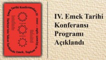 IV. Emek Tarihi Konferansı Programı açıklandı