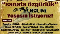 İzmir’de ölüm orucunda olan Grup Yorum üyeleri için dayanışma konseri düzenleniyor