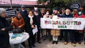 İzmir Sığacık'ta balık çiftliğine tepki