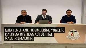 İzmir Tabip Odası: Serbest hekimlerin çalışma kısıtlaması derhal kaldırılmalıdır