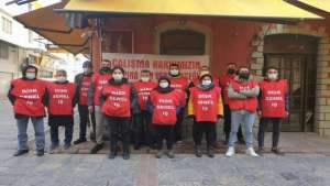 İzmir Valiliğin Kod-29'la işten attığı belediye işçileri direnişe başladı