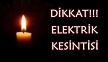 İzmir'de 3 gün elektrik yok!