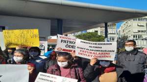 İzmir'de kadınlar zamları protesto etti