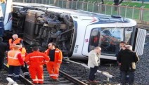 İzmir'de metro kazası