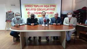 İzmir'de sendika ve meslek odaları: Tarikat ve cemaat yurtları kapatılsın