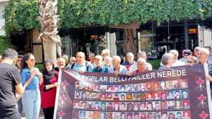 İzmir'de Şeyhmus Eroğlu ve gözaltında kaybedilenlerin akıbeti soruldu