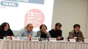 İzmir'de "Siyasal gelişmeler-İşçi hareketi ve sosyalist politika" paneli