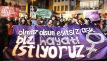 Kadınlardan 14 Şubat protestosu: Olmaz olsun eşitsiz aşk