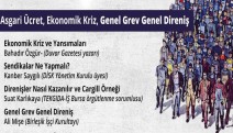 Kaldıraç dergisinden ‘Asgari Ücret, Ekonomik Kriz, Genel Grev Genel Direniş’ etkinliği