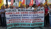 KESK İzmir Şubeler Platformu’ndan her Çarşamba ihraçları protesto