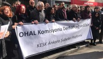 KESK’ten Ankara'da eylem: OHAL Komisyonu lağvedilsin!