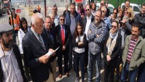 Kocaeli'de DP World D limanına protesto