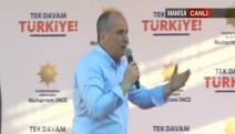 Muharrem İnce, Manisa’da: ‘Gerekirse bu ülkenin gençlerini uzaya göndereceğim’