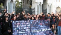 Öğrenciler 10 Ekim katliamını protesto etti