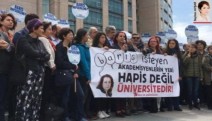 Öğrencileri Prof. Dr. Füsun Üstel'İ cezaevine uğurladı