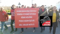 Posco işçilerine polis müdahalesi: Serdaroğlu ve yaklaşık 30 işçi gözaltına alındı