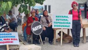 Tarsus'ta köylüler yaşam alanları için direniyor