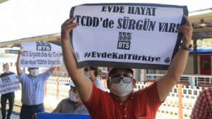 TCDD'den BTS'nin yarın yapacağı 'yürüyüşe izin vermeyin' talebi