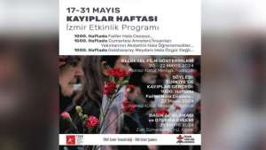 TİHV İzmir Temsilciliği ve İHD İzmir Şubesi'nden Kayıplar Haftası etkinlikleri