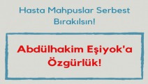 Tutuklu yakınları hasta tutukluların serbest bırakılması için buluşacak