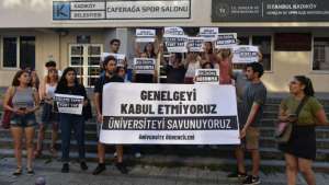 Üniversite öğrencileri: Genelge devletin, üniversiteler bizimdir